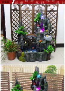 鄭州樹脂假山流水噴泉加濕器工藝品擺件廠家直批，盡顯自然雅趣